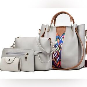 Everyday 4 PCS handbags. NWOT